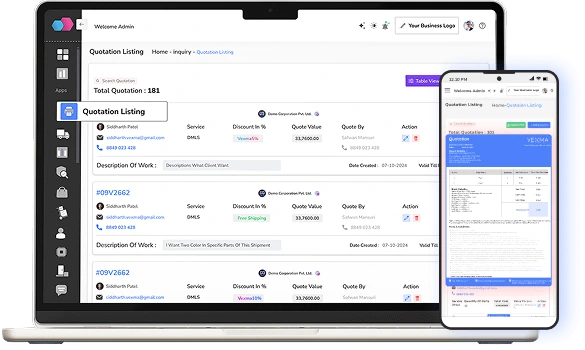 Vexma Cloud Comprehensive Part Tracking